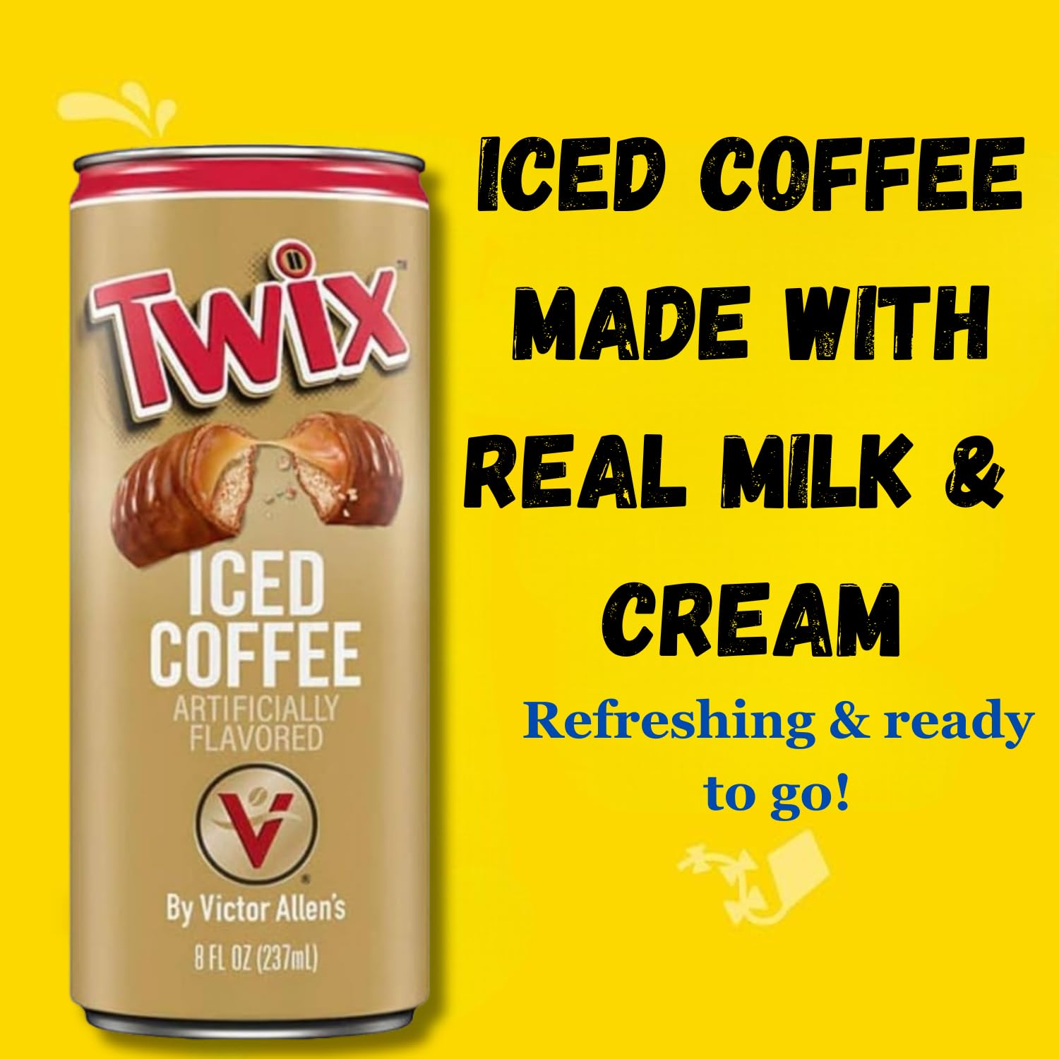 Amazon.com: SUPPLIIONLINE Twix Iced Coffee – Irresistible Blend Of